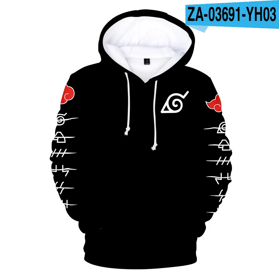 

Personality Anime Akatsuki Hoodie Boys girls kids Sweatshirt Cosplay Cartoon Men Women Hoody Kakashi Sweatshirt Streetwear