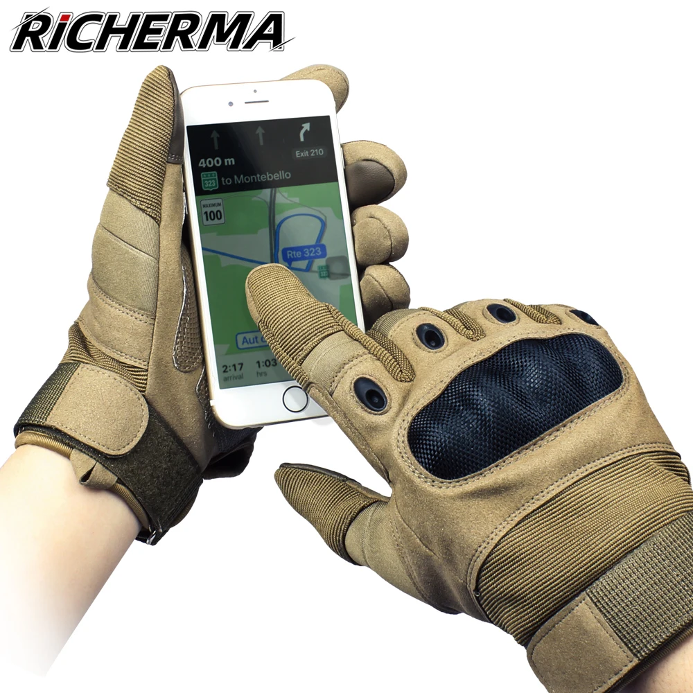 Мотоциклетные Перчатки с закрытыми пальцами защитные перчатки твердым корпусом