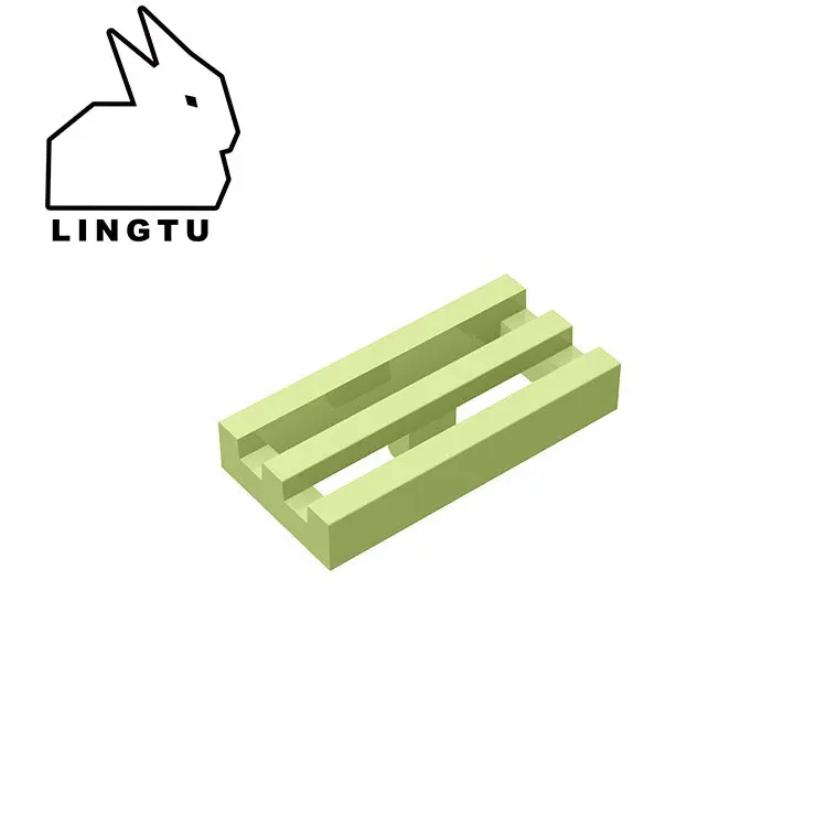 LINGTU строительный блок для бренда Fro Lego 2412 30244 1x2 пластин Развивающие детские