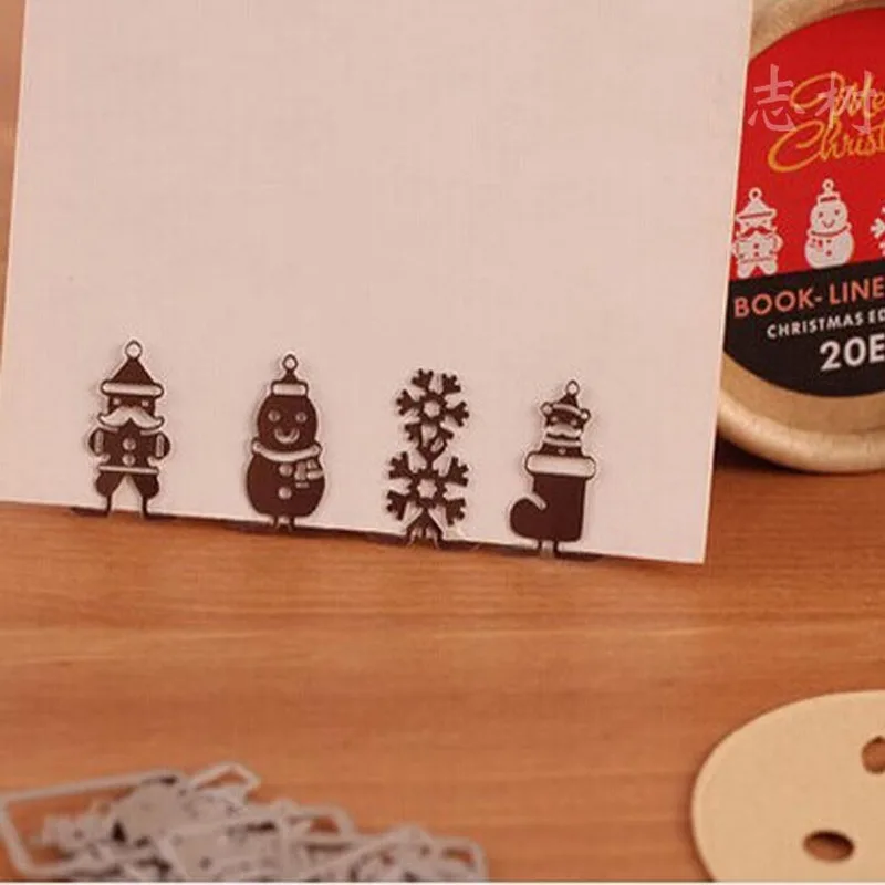 20 шт./лот мини металлические закладки зажимы милые Мультяшные животные покрытые