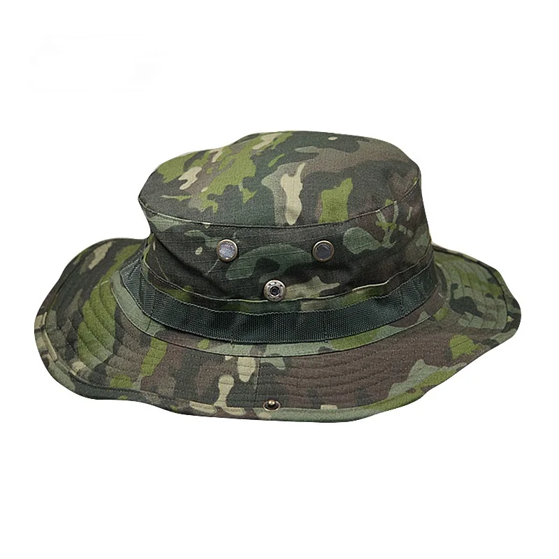 

MCTP Green Camouflage Hunting Fishing Outdoor Cap Men Women Camouflage windproof dome Short eaves Cap