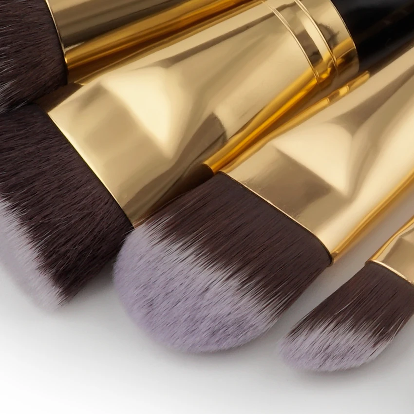 Набор кистей для макияжа SAIANTTH Профессиональные алюминиевые кисточки нанесения
