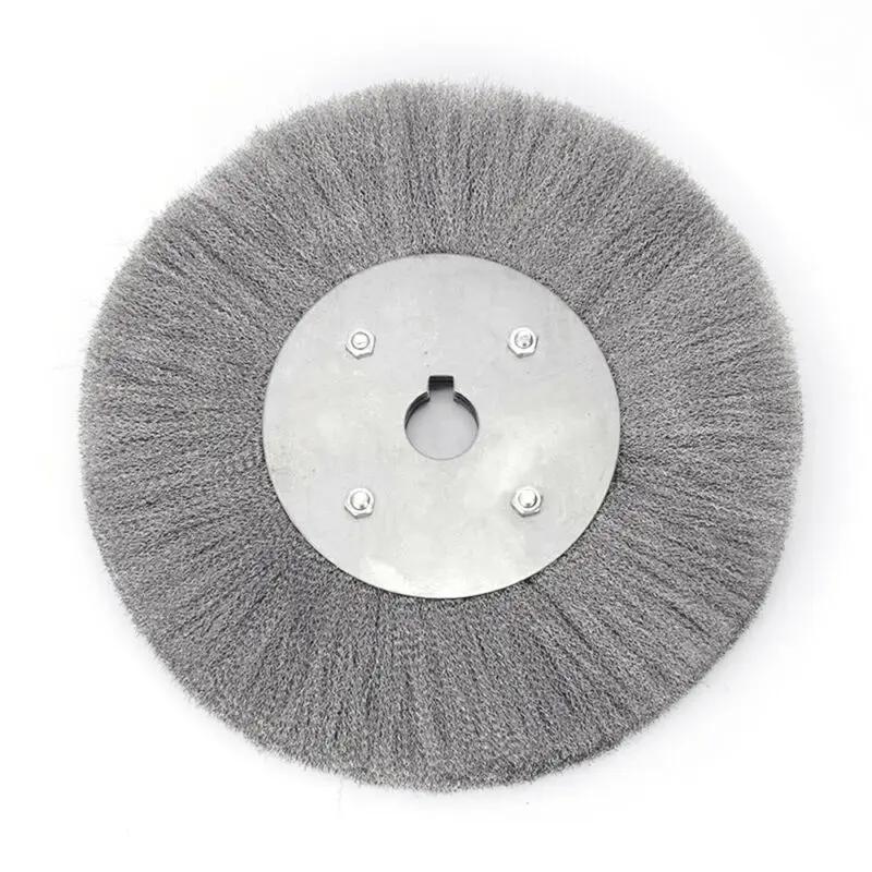 Проволочное колесо домашняя щетка для чистки гофрированных проводов из