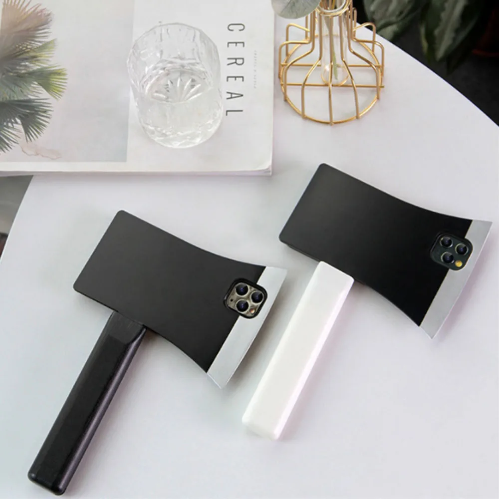 Забавный чехол для телефона на Хэллоуин с топором iPhone 11 Pro X XR XS Max 7 8 Plus SE 2020