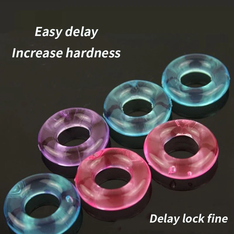 Устройство для задержки пениса секс-игрушки мужчин Мужское Кольцо мужские