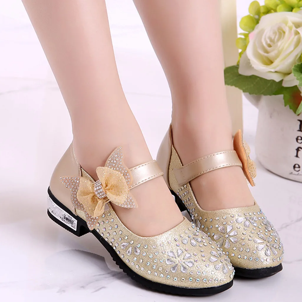Детские Танцевальные Кроссовки для девочек танцевальные туфли со стразами и