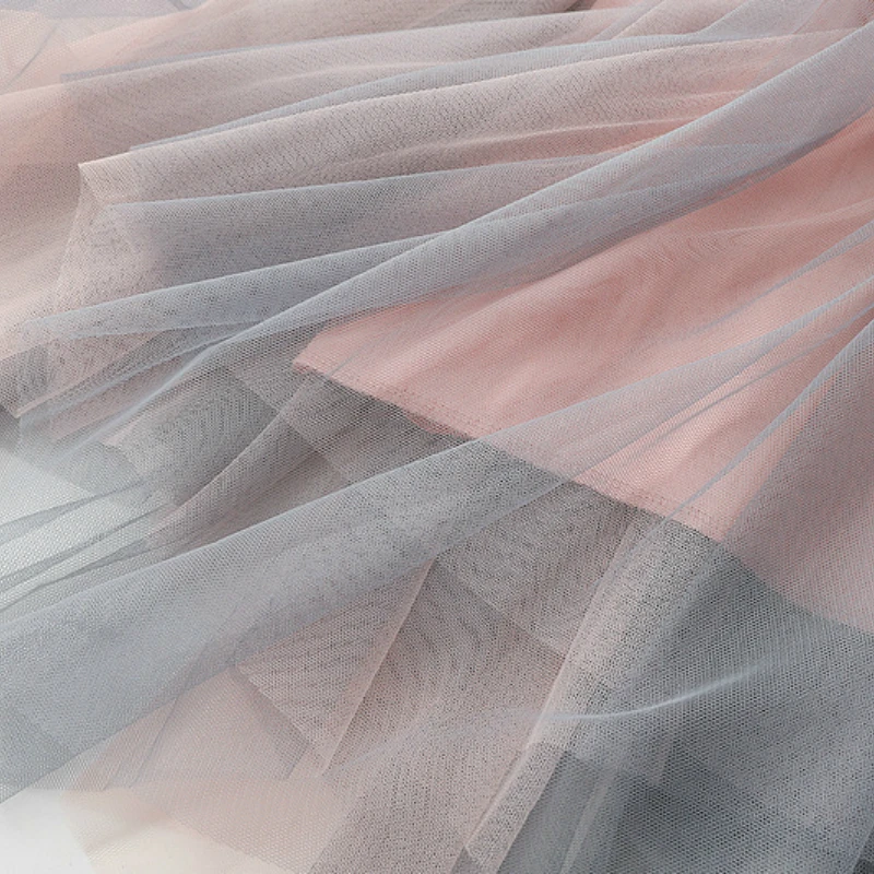 Весенне-летняя новая Асимметричная длинная юбка из сетчатого материала