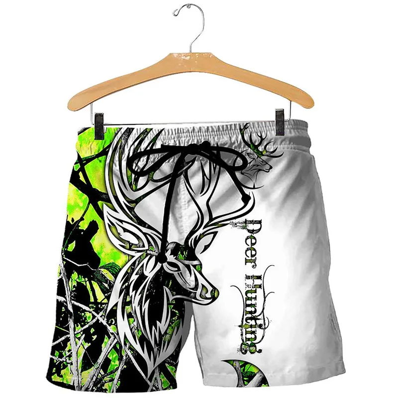 

Country girl 3D all print men's and women's print casual beach shorts fashion street hip hop shorts-01