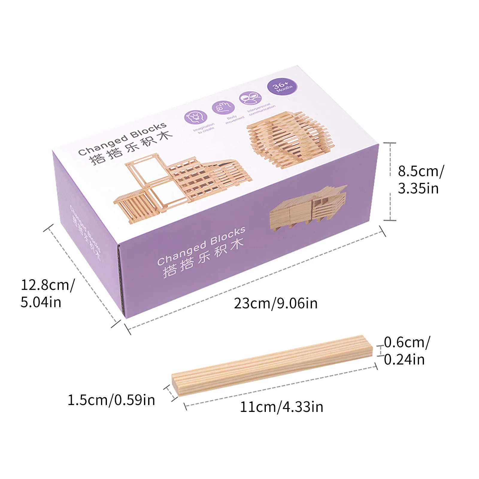 

150pcs/set Wooden Montessori Educational Toys DIY Wooden Constructor Children's Puzzle Building Blocks Early Education Toys #20