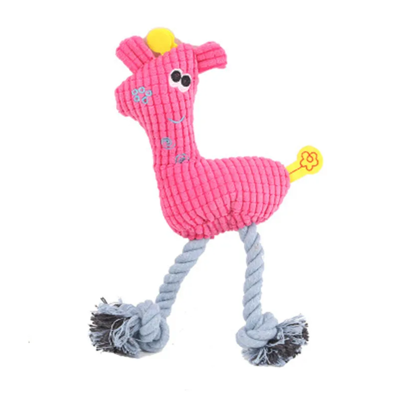 

Funny Pet Dog Toys Pet Toy for Dogs Chew Toy Plush Puppy Squeak Dog Interactive Toys for Small Dogs Pets Products