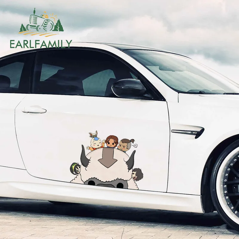 

Наклейки для автомобиля EARLFAMILY, виниловые, водонепроницаемые, 43 см х 32,4 см