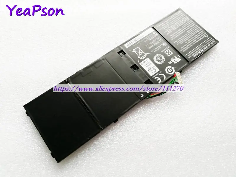 Yeapson 15 2 в 3510 мАч подлинный AP13B8K AP13B3K Аккумулятор для ноутбука Acer Aspire Series M5
