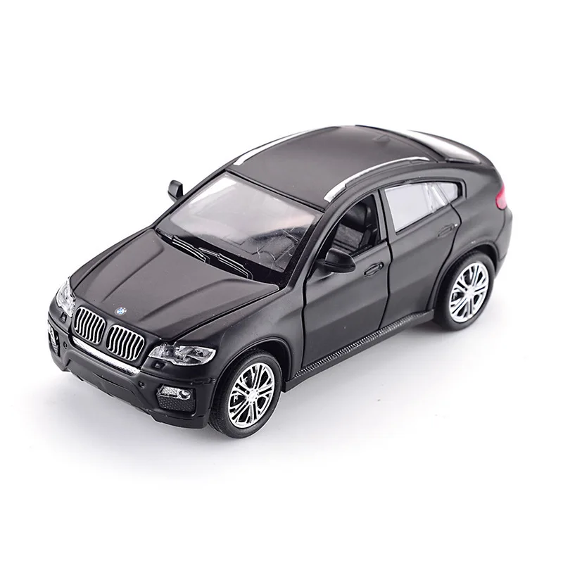 Детские игрушки модель автомобиля BMW X6 литые транспортные средства 1:32 металл со