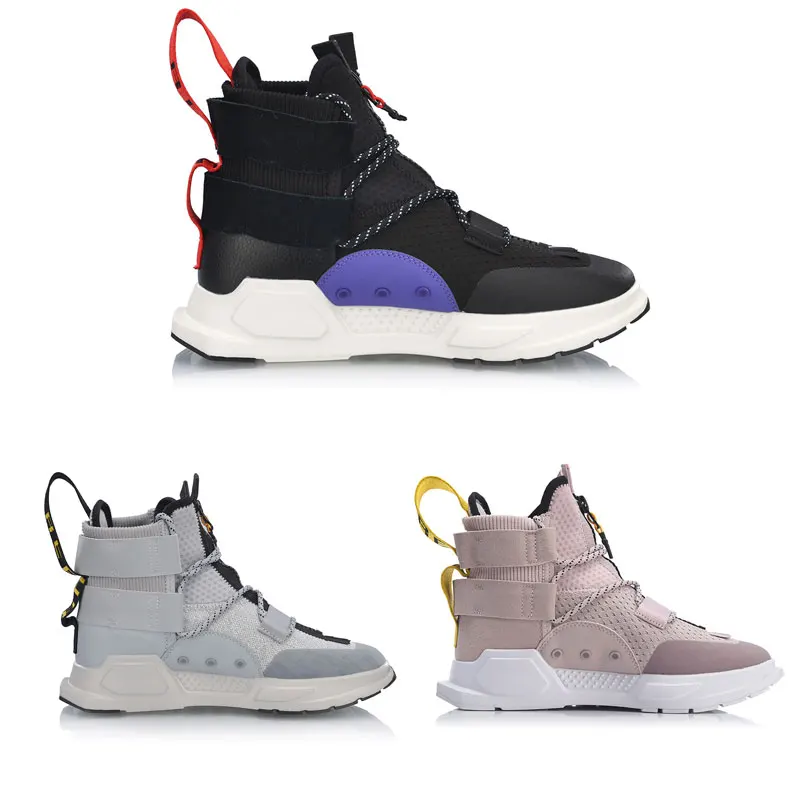 (Break Code)Li Ning унисекс NYFW REBURN баскетбольная повседневная обувь для мужчин и женщин