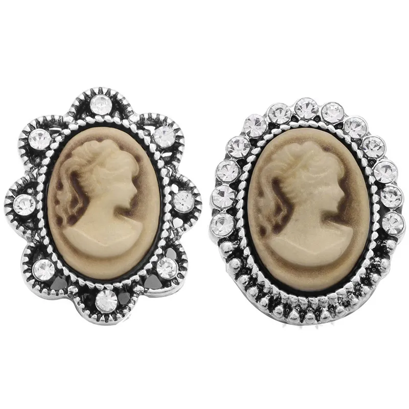 6pcs/lot 2020 New Snap Jewelry Rhinestone Girl 18mm Button Fit Bracelet Bangles Women | Украшения и аксессуары