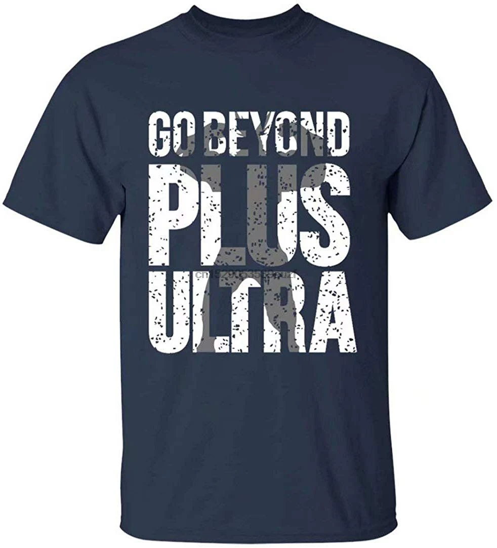 Мужская футболка Go Beyond Plus Ultra модная для мужчин и женщин хлопковая на заказ |