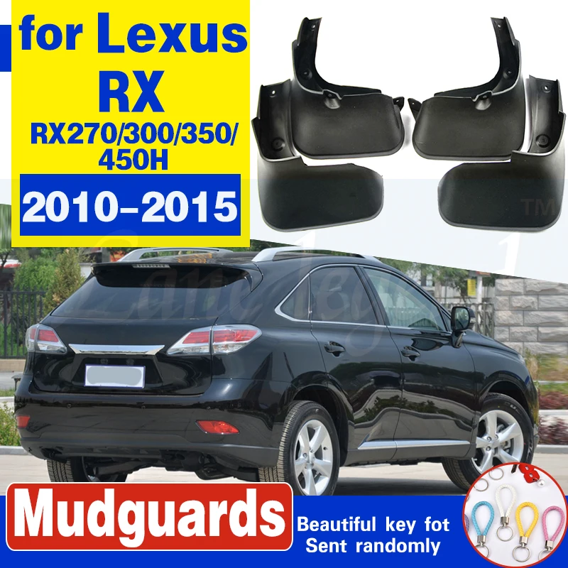 

Mud Flaps For LEXUS RX RX270 RX300 RX350 RX450H 2010-2015 Mudflaps Splash Guards Front Rear Mud Flap Mudguards 2014 2013 2012 11