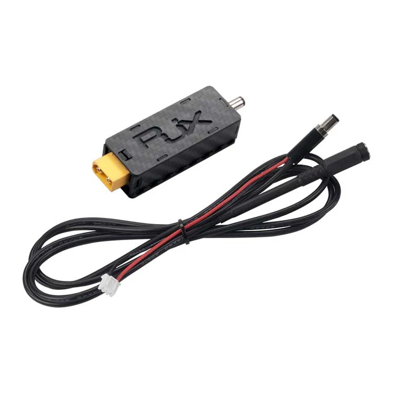 1PCS FPV Goggle XT60 to DC Plug BEC with Power Battery Extension Cable 3-6S Lipo Spare Parts for RC Drone Quadcopter Fatshark | Игрушки и