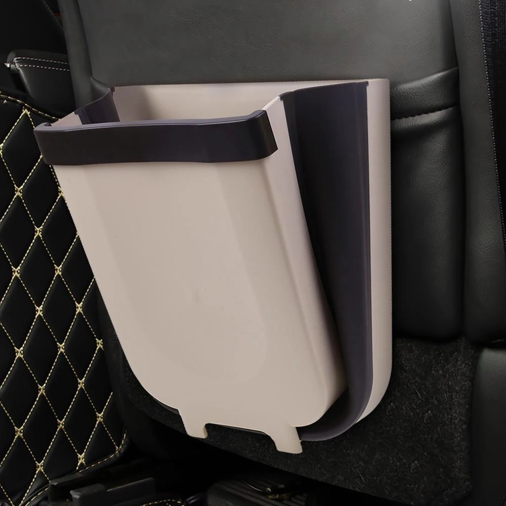 8л Складная мусорная корзина кухонная для мусора Автомобильная настенная ванной