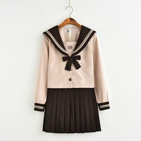 school uniforms new japanese fashion elegant long sleeved jk uniform sailor suit schoolgirl uniforms set