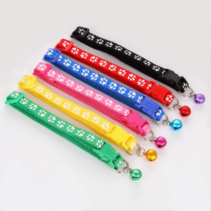 

Pet Collar 1.0 Black Buckle Reflective Strip Dog Patch Bell Cat Cat Collar Pet Accessories