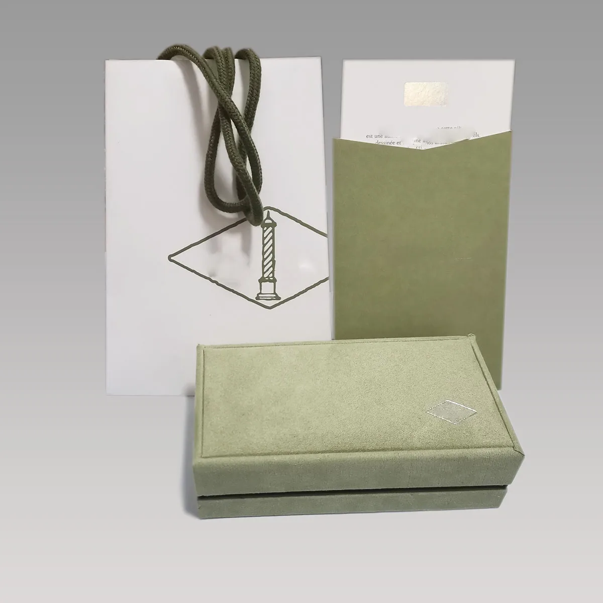 

Ring Bracelet Box Set High-grade flocking ring box Valentine's gift box jewelry box earring box packaging box