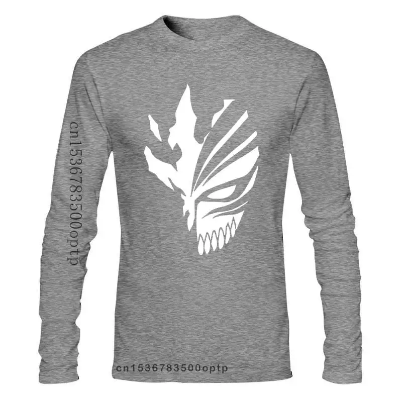 

Новинка, отбеливающая маска, футболка Ichigo Bankai, аниме косплей, черный топ, новинка, Мужская футболка высокого качества