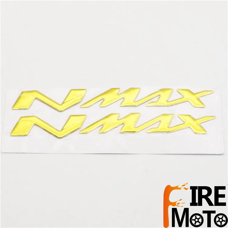 Для Yamaha NMAX155 125 NMAX 155 мотоциклетные наклейки эмблема значок 3D наклейка приподнятый