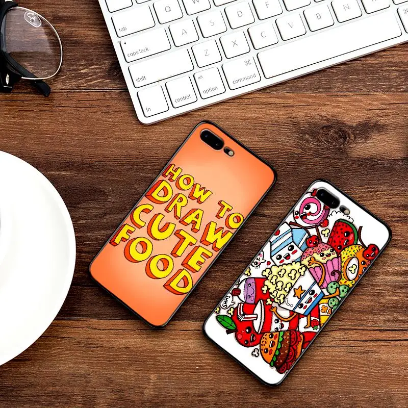 Носки с рисунком медведя из мультика десерты еда Мягкий силиконовый чехол для