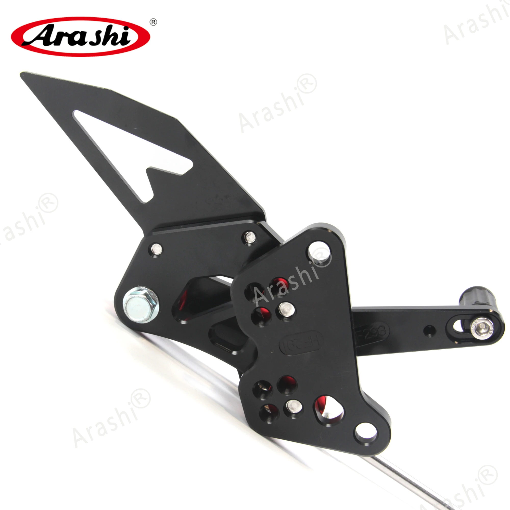 Араши мотоцикл подножка мотоциклиста для SUZUKI HAYABUSA GSXR1300 1999 2007 CNC Регулируемые