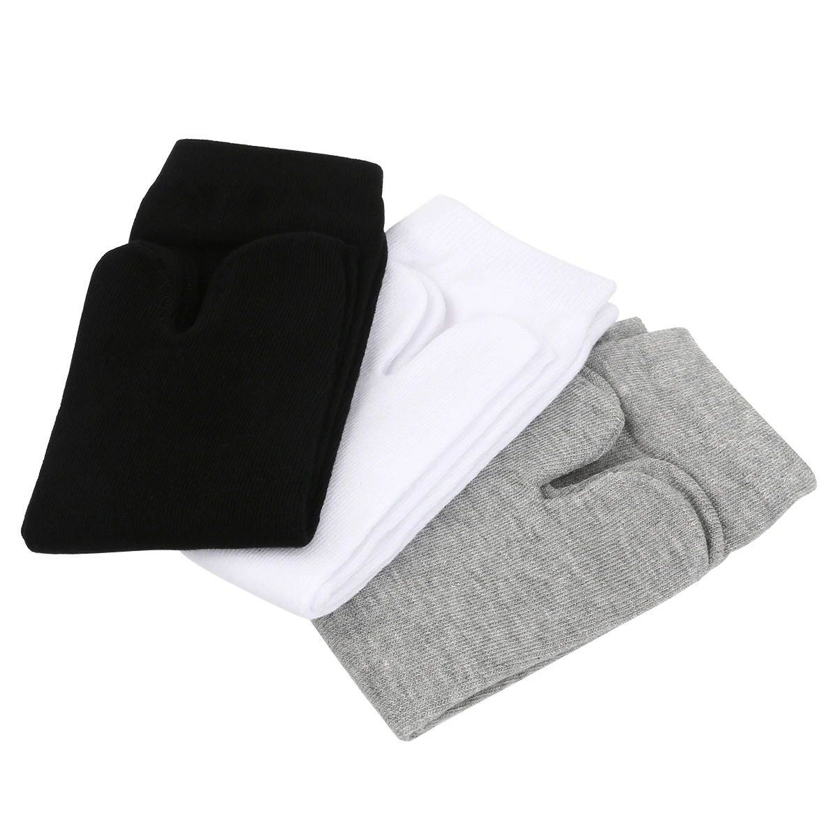 Модные 3 пары эластичных хлопчатобумажных Таби Носки хлопчатобумажные носки для