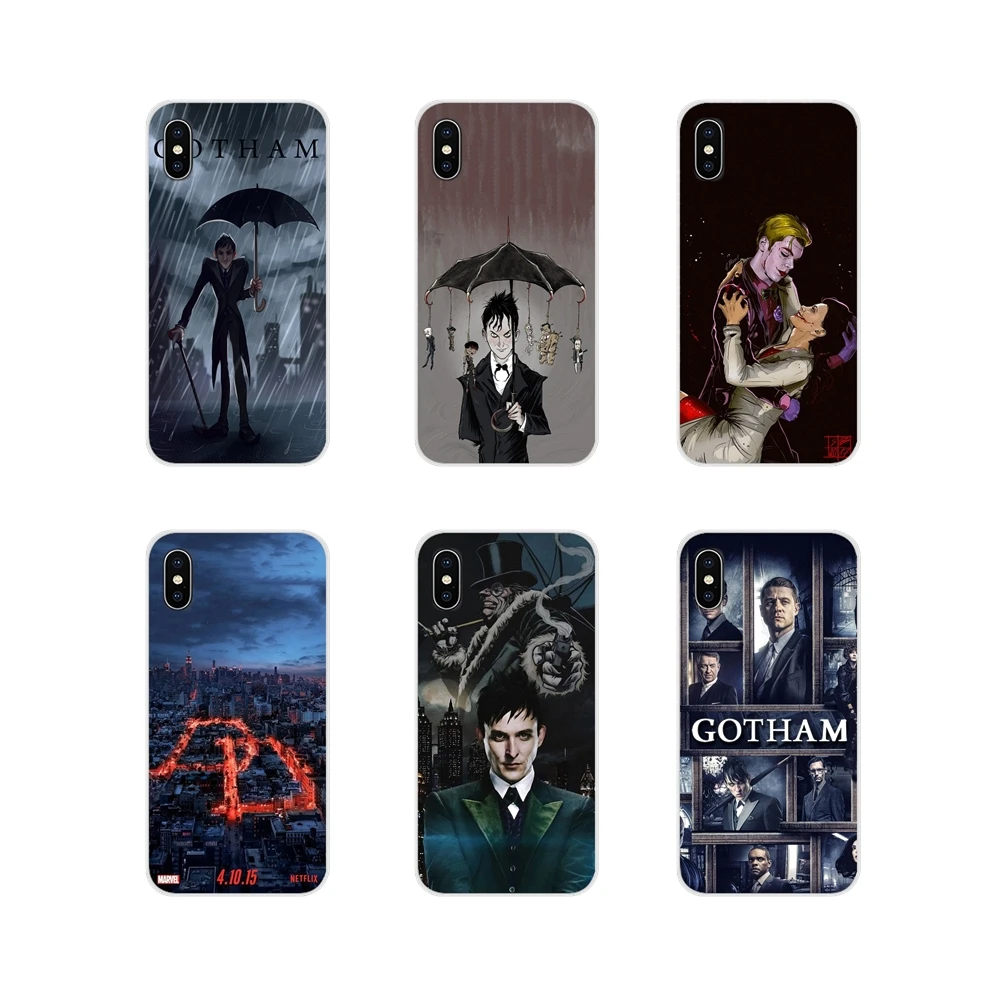 Готэм для Apple iPhone X XR XS 11 12Pro MAX 4S 5S 5C SE 2020 6S 7 8 Plus ipod 5 6 Аксессуары телефона Чехлы |