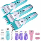 3 в 1 женский эпилятор электрическая Женская эпиляция Бритва для удаления волос бикини триммер для депиляции мозолей Уход за педикюром