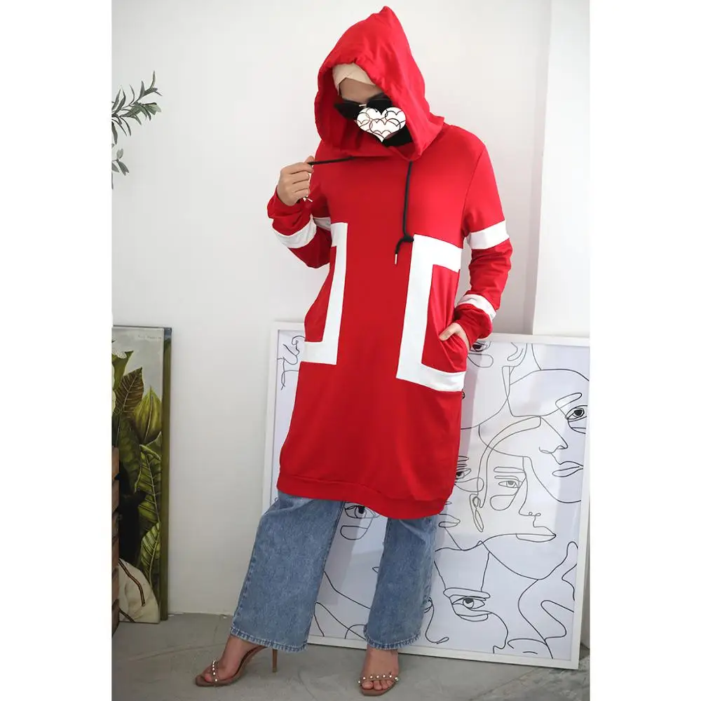 Женская толстовка большого размера с длинным рукавом повседневная одежда в