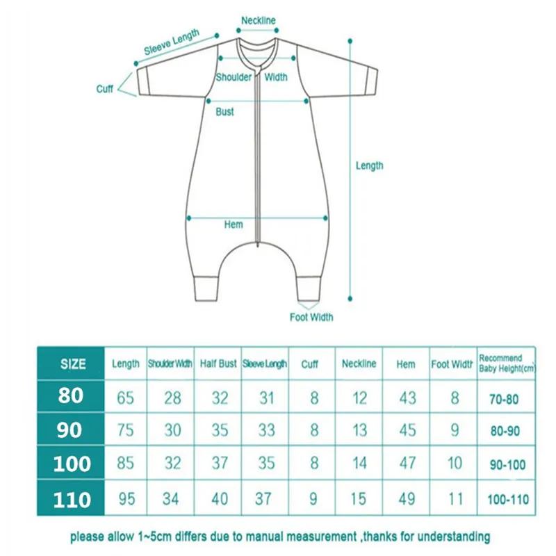Зимний детский спальный мешок для весны и осени со съемным рукавом хлопковые