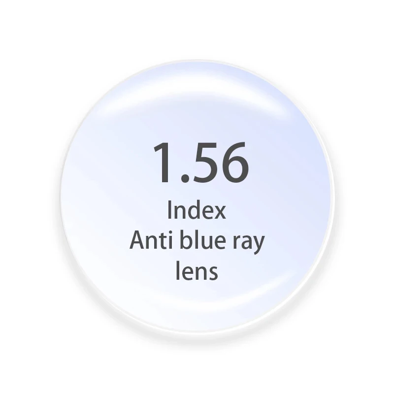 

1.56 Index Anti-Blue Ray Prescription Lenses Aspherical Computer Professional Lenses Anti-Radiation Optical Myopia Hyperopia Len