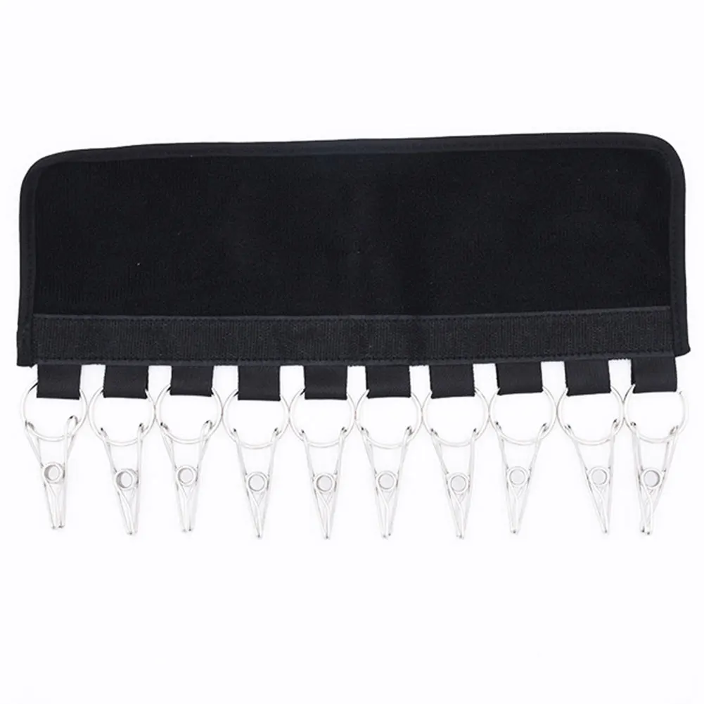 

10 Clips Self Adhesive Storage Door Travel Holder Cap Organizer Portable Foldable Hanger System Hat Rack Closet