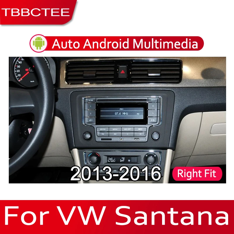 TBBCTEE 2din автомобильный мультимедийный Android Авторадио Радио GPS плеер для Volkswagen VW