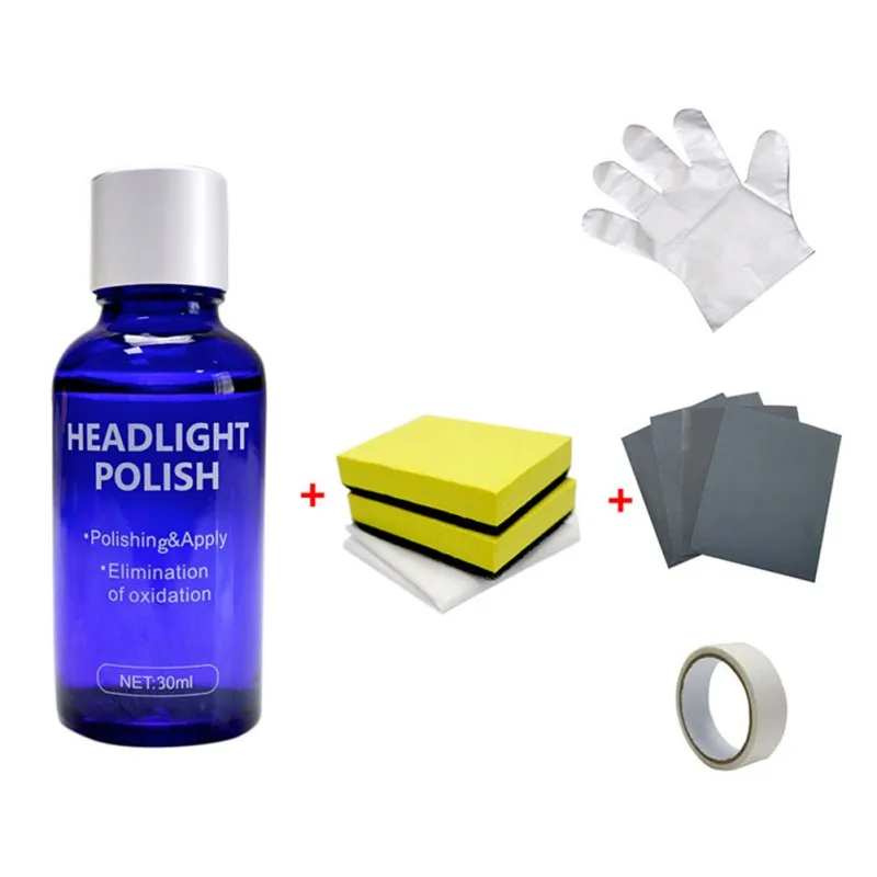 10 мл/30 мл Автомобильные фары жидкое средство для ремонта Керамика