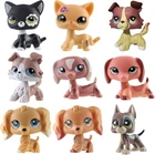 Маленькие питомцы LPS коллекция кошек и собак короткие старые котята Высококачественная экшн-фигурка модели игрушки Детские подарки на день рождения