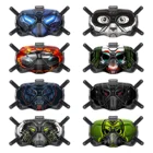 Наклейка для DJI FPV, наклейка, защитный чехол для кожи FPV, летающие очки V2, аксессуары, наклейки из углеродного волокна, чехол, водонепроницаемая наклейка