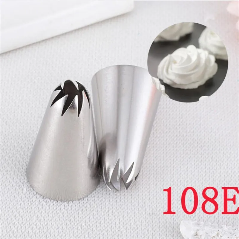 Нержавеющая сталь цветок Обледенение Советы Набор для торта Крем Кекс украшения