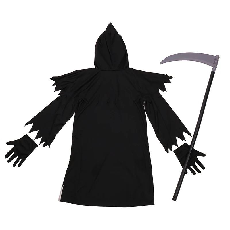 

Child Glow In The Dark Grim Reaper Kids Dark Phantom Halloween Scary Boys Costumes