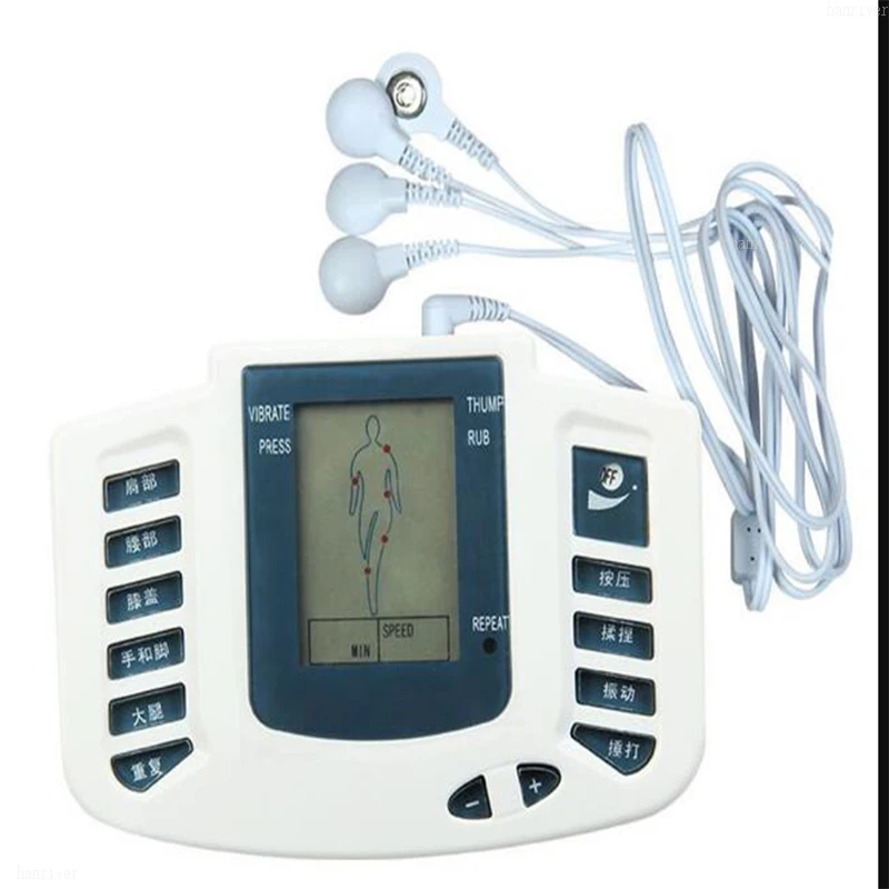 Импульсный Массажер Многофункциональный Цифровой Меридиан массажер