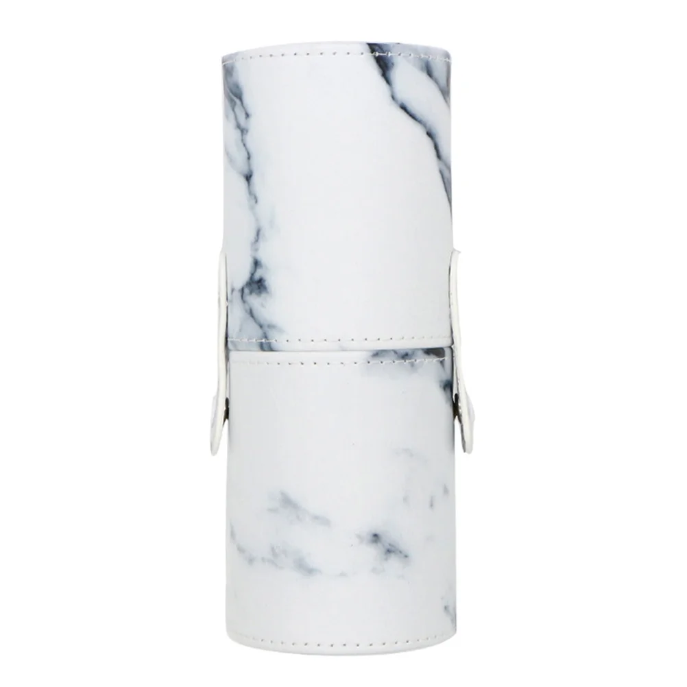 

Подстаканник для кистей для макияжа с мраморным рисунком