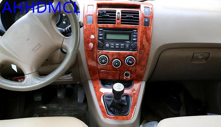 

Car Interior Mouldings Modification Interior Sequins Decorative Trim Frame Mahogany For Hyundai Tucson 2006 2007 2008 2009- 2014
