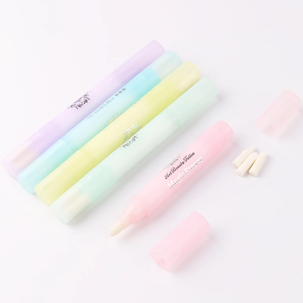 1 шт. ручка для удаления лака с ногтей 3 точками ручек УФ-гель очистки краев