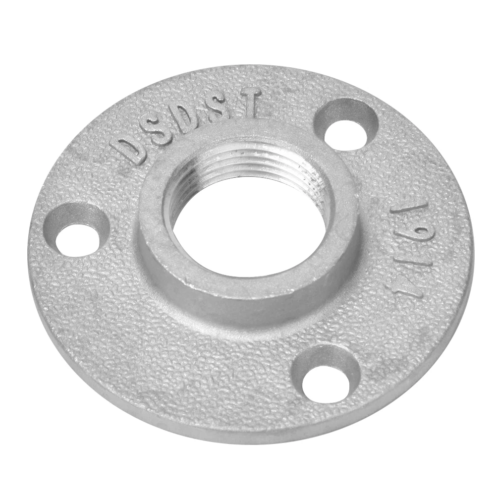 10 шт. DN20 3-отверстия фланцевое основание фитинги для труб резьбовое из