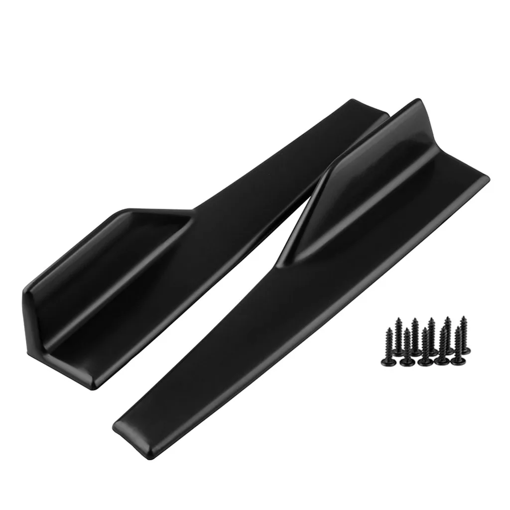 Стильный Автомобиль сторона юбка расширение аксессуар рокер разветвители крыло