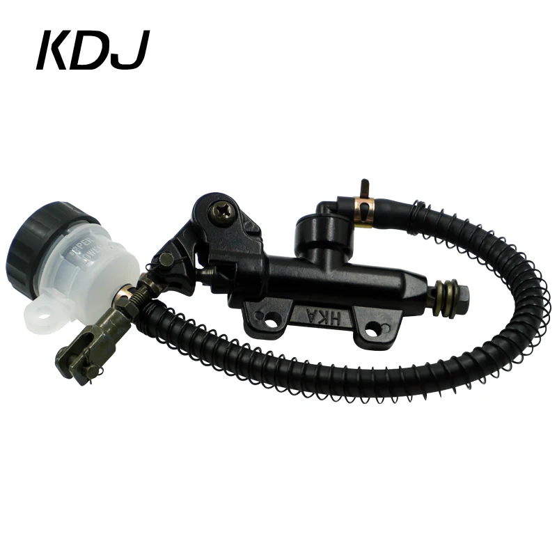 

Folding Motorcycle Rear Foot Brake Hydraulic Master Cylinder Pump with Reservoir for Suzuki Kawasaki Honda